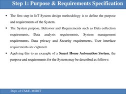 IoT Platform Design Methodology Steps | PDF | Internet Of Things | System