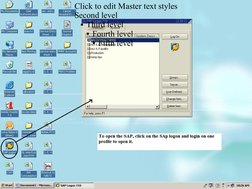 Click to edit Master text styles
Second level
●Third level
●Fourth level
●Fifth level
