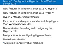 Hyper-V Configuration Guide for Windows Server | PDF | Hyper V ...