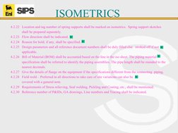 Isometric Spring Isometric Drawing Preparation Guide | PDF | Pipe (Fluid Conveyance ...