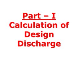 Design Discharge for Waterways | PDF | Flood | Discharge (Hydrology)