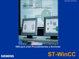 Manual de VBScript para WinCC v6.x | PDF | Lenguaje de escritura ...