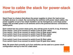 Cisco 3850 Switch Stack Configuration Guide | PDF | Electrical ...