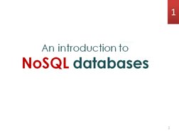 Introduction to NoSQL Databases | PDF | No Sql | Relational Database