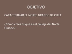 Recursos Naturales del Norte Grande | PDF