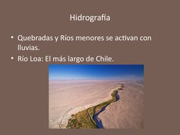 Recursos Naturales del Norte Grande | PDF