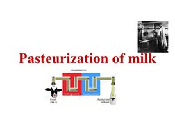 Pasteurization of milk

