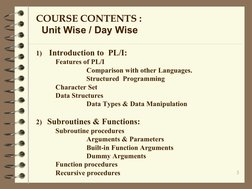 Example E Pl1 Code PL/I Programming Language Overview | PDF | Subroutine | Parameter ...