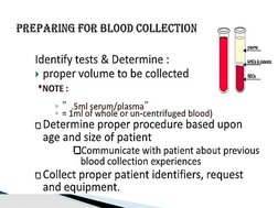 Blood Sample Collection Procedures | PDF