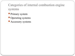 Engine Systems and Components Overview | PDF | Internal Combustion ...