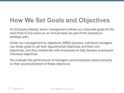 Setting Goals and Objectives Training | PDF | Goal | Cognition