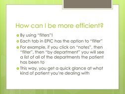 EPIC Charting Tips for Medical Students | PDF | Clinical Medicine ...