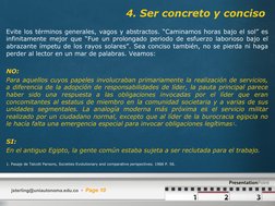 (http://www.presentationpoint.de/)jsterling@uniautonoma.edu.co    Page 10
4. Ser concreto y conciso
Evite los términos gene