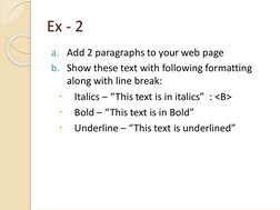 HTML Practice Exercises for Beginners | PDF | Html Element | Html