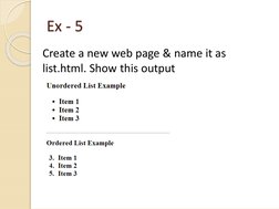 HTML Practice Exercises for Beginners | PDF | Html Element | Html