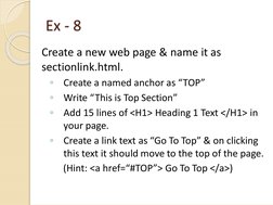 HTML Practice Exercises for Beginners | PDF | Html Element | Html