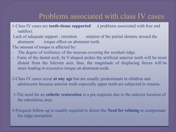 Class Iv Rpd Class IV RPD Design Overview | PDF | Dentures | Mouth