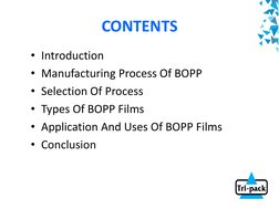 BOPP Film Manufacturing Process Guide | PDF | Extrusion | Polymer Chemistry