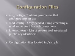 Mainframe SFTP Configuration Guide | PDF | Secure Shell | File Transfer ...