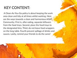 CLAYGO Policy for a Cleaner AISAT | PDF | Hygiene | Behavior Modification