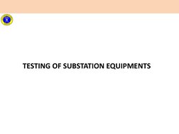 Substation Equipment Testing Procedures | PDF | Transformer ...