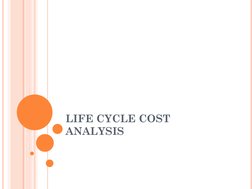 Life Cycle Cost Analysis Overview | PDF | Life Cycle Assessment ...