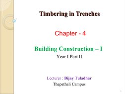 Timbering Methods for Trench Safety | PDF | Trench | Deep Foundation