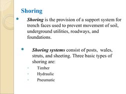 Timbering Methods for Trench Safety | PDF | Trench | Deep Foundation