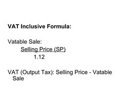 Vatable Price VAT Computation Methods in the Philippines | PDF | Value Added Tax ...