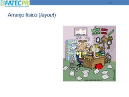 Arranjo físico (layout)
– 2 –
