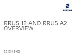 Rrus12 RRUS 12 and A2 Overview Guide | PDF | Networks | Radio Technology