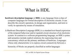 Introduction to Hardware Description Languages | PDF | Hardware ...
