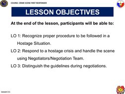 Hostage Checklist.pdf Hostage Situation Response Procedures | PDF | Crime Scene | Negotiation
