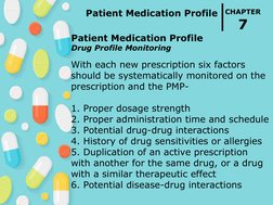 Patient Medication Profile Overview | PDF | Pharmacy | Medical Prescription