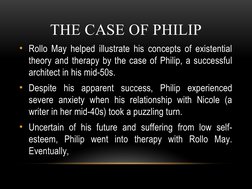 Rollo Reece May Rollo May's Existential Psychology Overview | PDF | Existentialism | Love