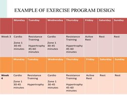 Selecting Program Components For Running Exercise Exercise Program Design Principles | PDF | Physical Fitness | Goal