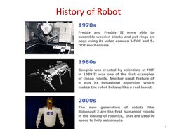 History of Robot
7
