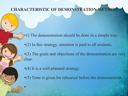 Demonstration Strategy Demonstration Method in Teaching | PDF | Teachers | Mind