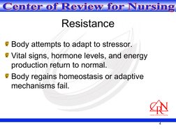 Stress and Adaptation in Nursing | PDF | Stress (Biology) | Clinical ...