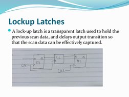 Lockup Latch Lockup Latches in VLSI Design | PDF