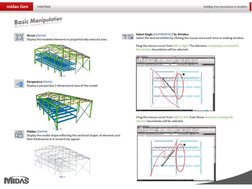 Midas Gen Basic Usage Guide | PDF | Beam (Structure) | Deformation ...