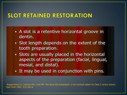 Management of Grossly Mutilated Teeth | PDF | Human Tooth | Mouth