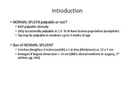 Spleen Examination Techniques and Anatomy | PDF | Spleen | Medical ...