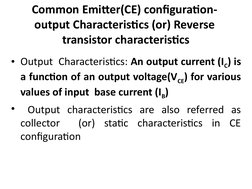 Cee Output CE Configuration Input and Output Traits | PDF