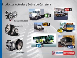 Series 1000/2000 
Serie 3000 
Serie 4000 
Productos Actuales / Sobre de Carretera  
