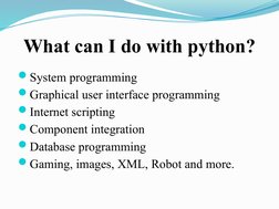 Introduction to Python Programming | PDF | Python (Programming Language ...