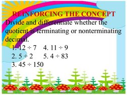 Distinguishing Decimals: Terminating vs Non-Terminating | PDF ...