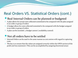 Understanding SAP Internal Orders | PDF | Cost | Dividend