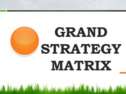              
             
      
     
       
GRAND 
STRATEGY 
MATRIX
