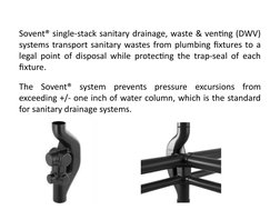 Sovent Riser Sovent System: Single Stack Sanitary Drainage, Waste and Vent System | PDF
